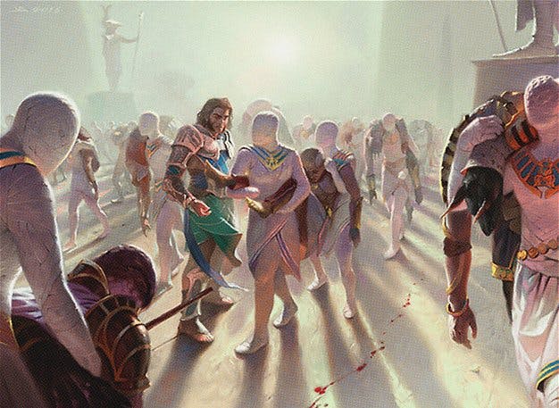 Anointed Procession: Illustrated by Victor Adame Minguez